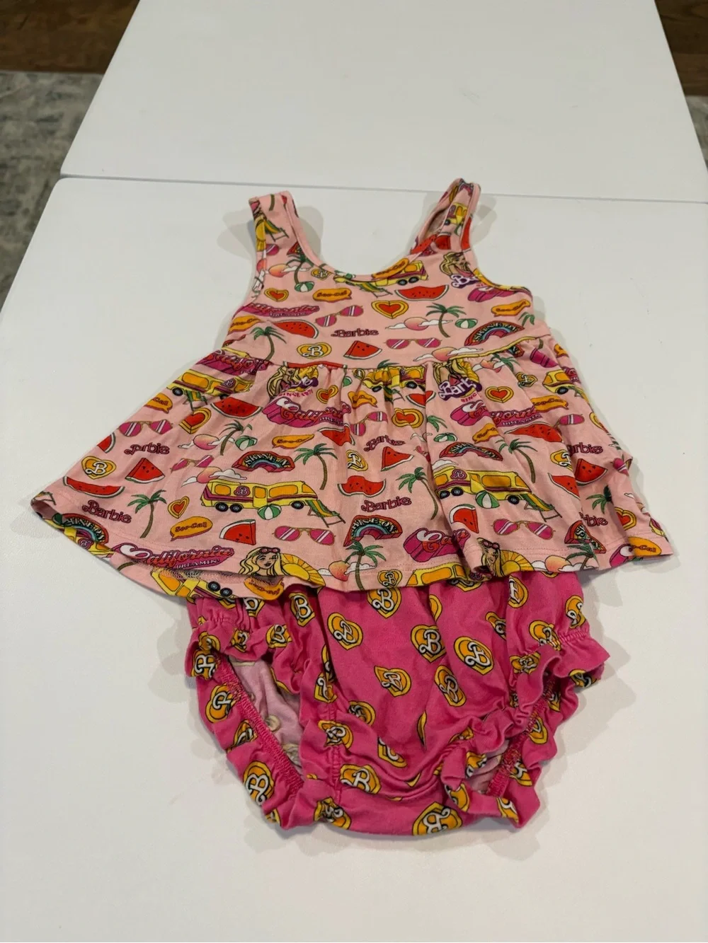 Barbie x Posh Peanut Set // 12-18m